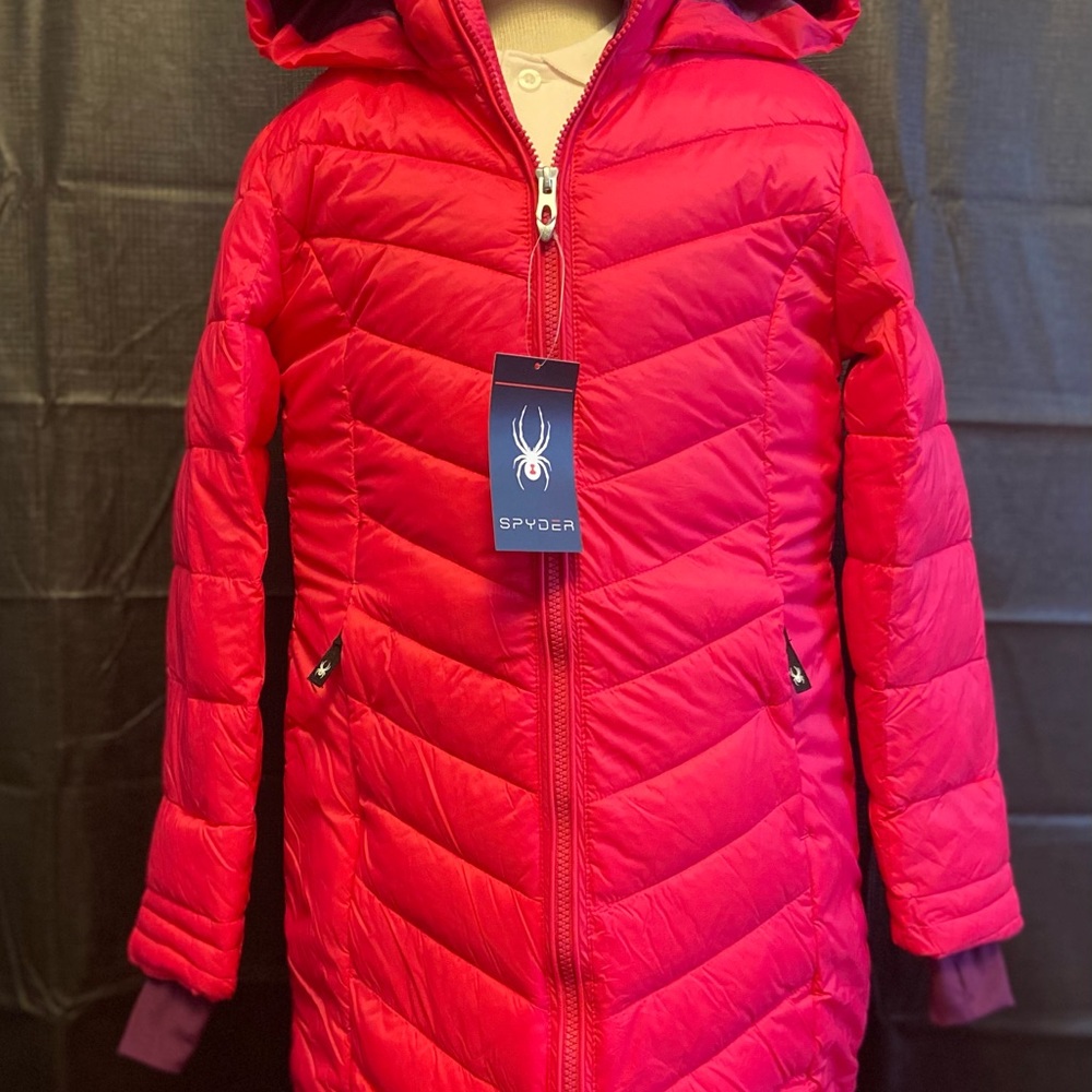 Girls Spyder Long Puffer Coat